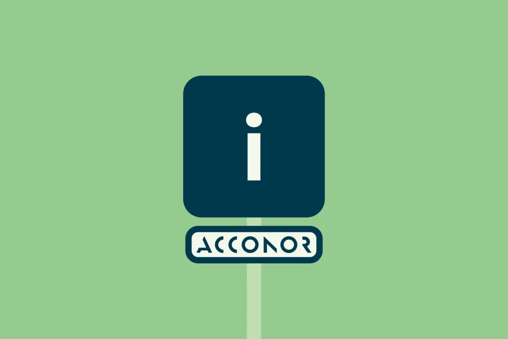Juridisk information om Acconor