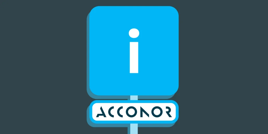 Juridisk information om Acconor